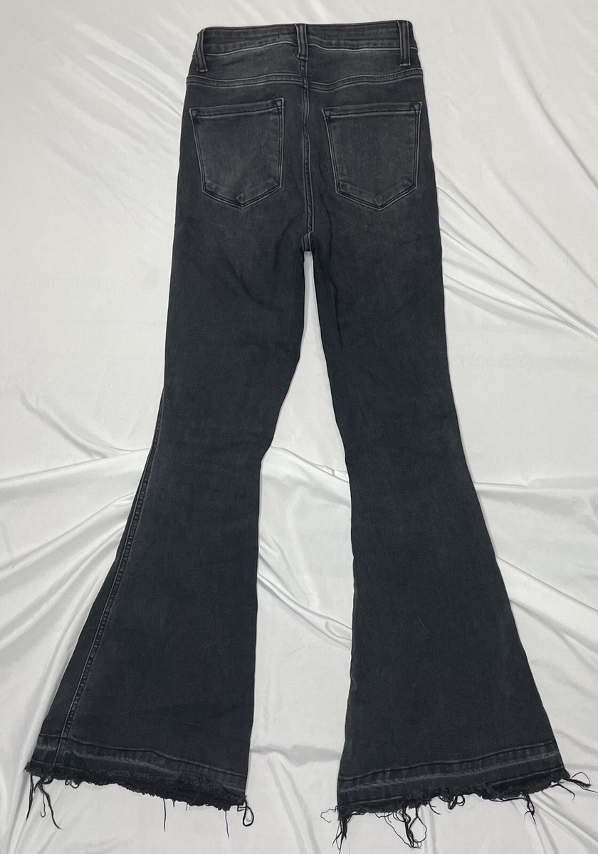 Flying Monkey Jeans Womens Sz. 24 Ultra High Rise Super Flare