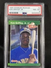 1989 Donruss Rookies #3 KEN GRIFFEY JR. - Rookie Card RC HOF - PSA 8