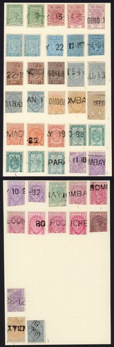 Indien Telegraphen SGT4/20 Set inkl. verschiedene Matrizen und Farbtöne Katze 200 Pfund