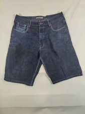 Evolution in Design Jeans Shorts Men 38 Baggy Skater Embroidered Y2K 100 Cotton