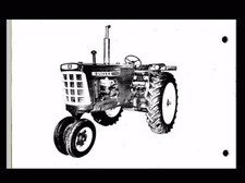 OLIVER 770 TRACTOR OPERATIONS MAINTENANCE MANUAL 125pg Gas Diesel Service Repair