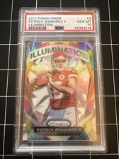 PATRICK MAHOMES II | 2017 Panini Prizm - Illumination RC | PSA 10 📈