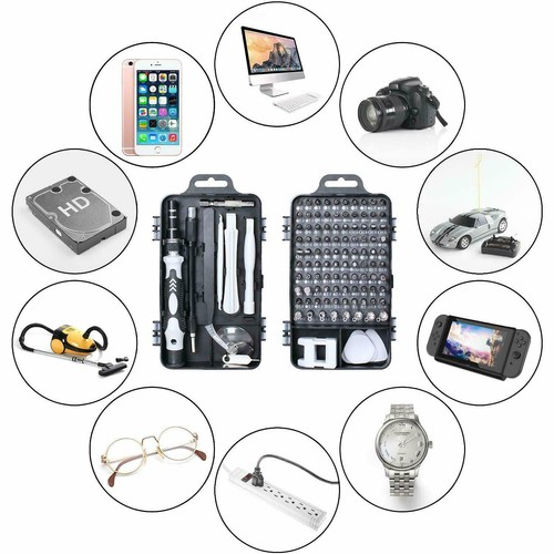 Pro Kit 117 in 1 Videospielkonsolen Controller professionelles Schraubendreher-Set - Bild 8 von 12