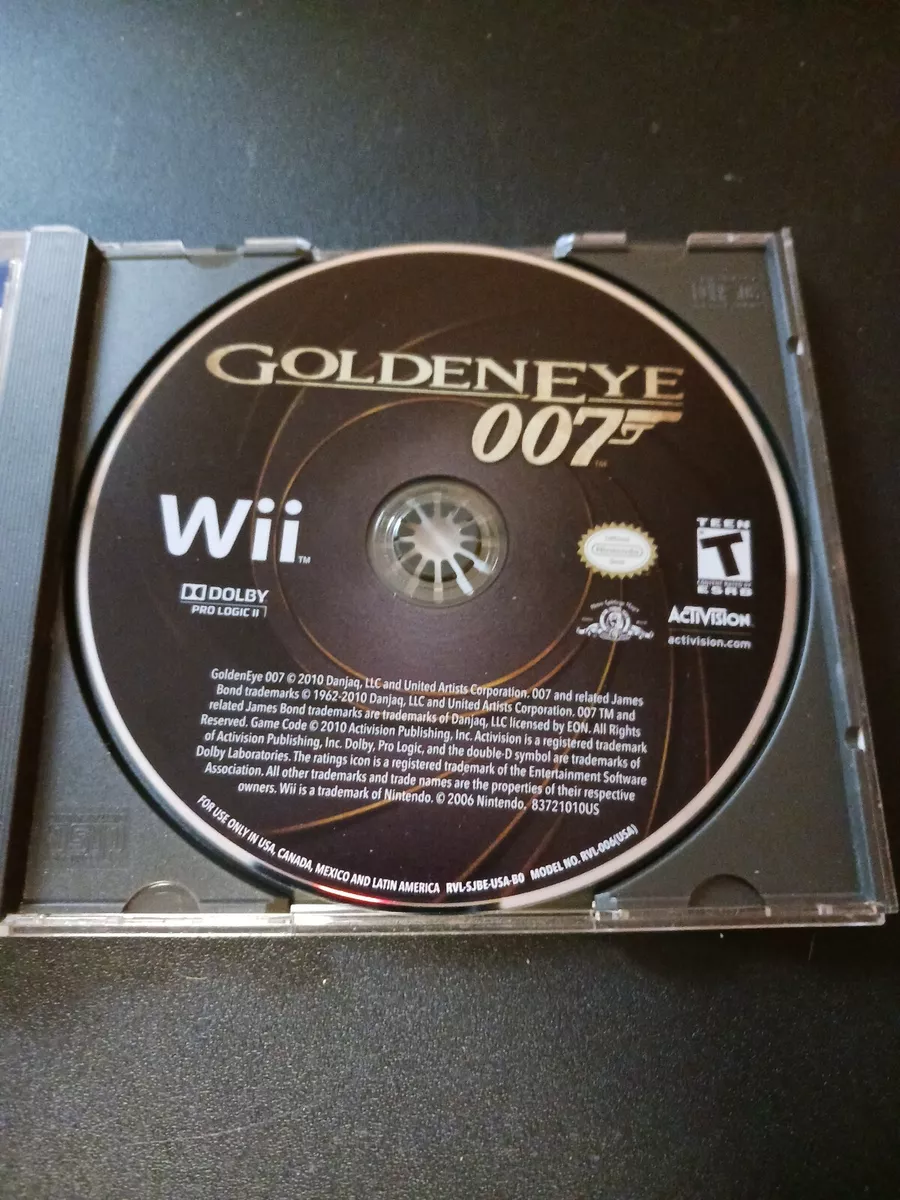 Used James Bond Goldeneye 007 - Nintendo Wii (Used) 