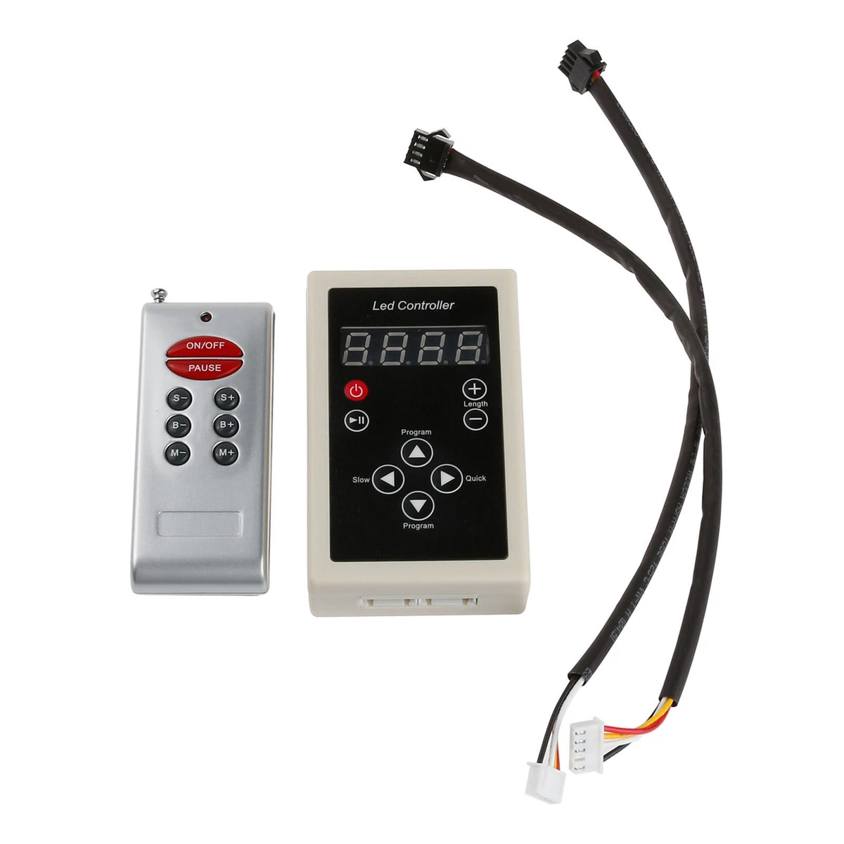 RF magic Controller 6803 IC 133 Modes for Dream Color Chasing 5050 RGB LED Strip