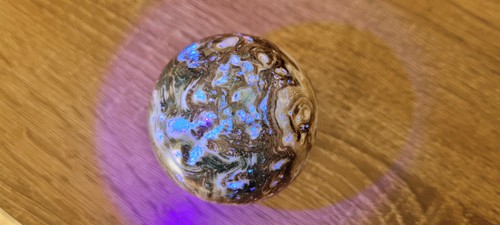 TOP Aragonit Kugel, Marokko, UV Aktiv - Bild 7 von 13