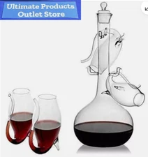 Cordial Aperitif Crystal Port Sherry Wine Glasses Sippers Decanter