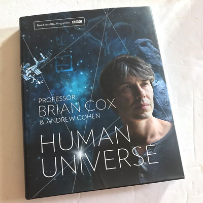 BRIAN COX Professor - HUMAN UNIVERSE Hardback Book from BBC Tv Series