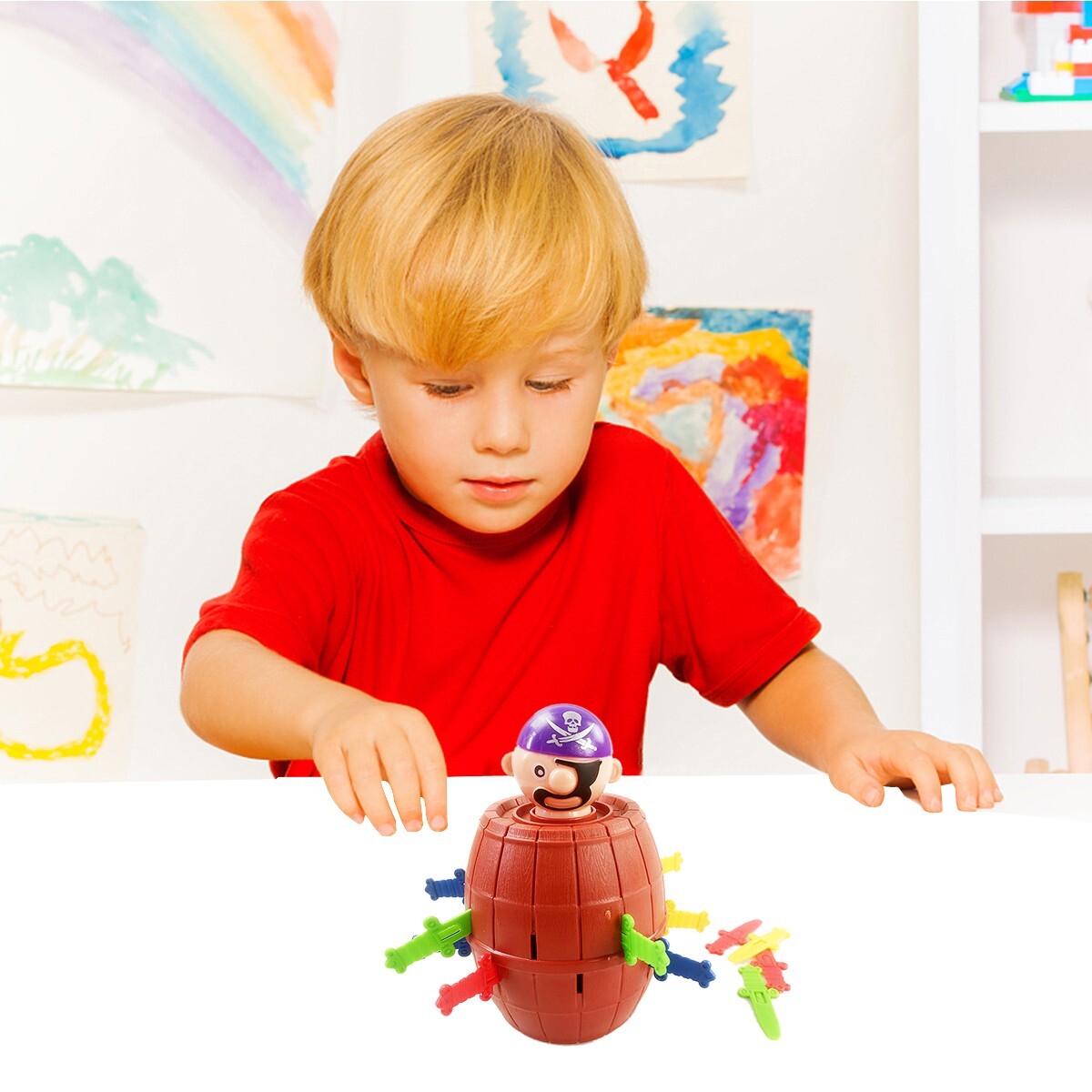 Jumping Pirate Super Pop Up Toy Board Game Lucky Funny Tricky Family