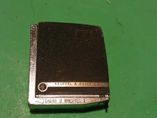 VINTAGE KEUFFEL & ESSER CO. 10 FT. WYTEFACE 90 TAPE MEASURE WORKS GREAT