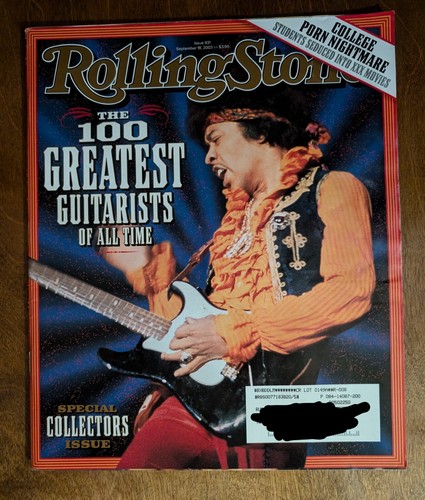 Rolling Stone Magazine 931 September 18 2003 100 Greatest Guitarists Of All Time