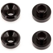 Image of Associated 27128 Servo Washers Aluminum Black Apex MGT ProRally RC10 SC10 TC5