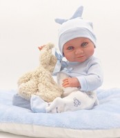 M. Llorens Babypuppe Nico Otto, 40 Cm Anatomisch Korrekt
