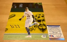 Jack Suwinski Pittsburgh Pirates Rookie Autographed Signed 8X10 Photo PSA COA