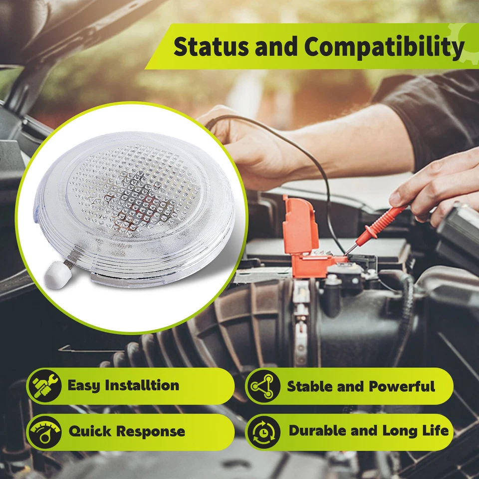 Conjunto de lámpara de luz de techo interior compatible con Nissan Frontier Pulsar Sentra Foto 2 de 4