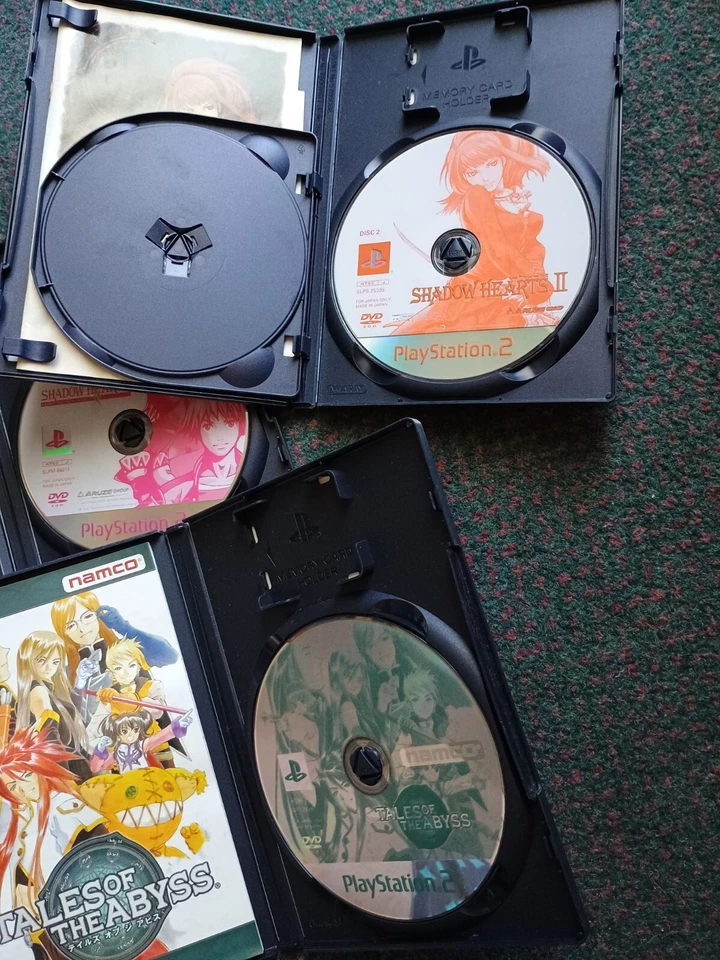 Lot of 3 PS2 games Shadow Hearts 1 II, Tales of the Abyss Japanese Version - Image 4 of 4
