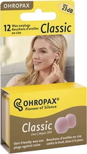 Ohropax Wax Ear Plugs, 12 Plug