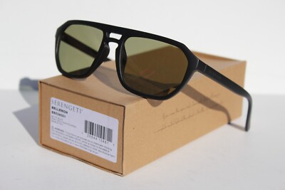 SERENGETI Bellemon Sunglasses Matte Black/Spirit 555nm SS534001