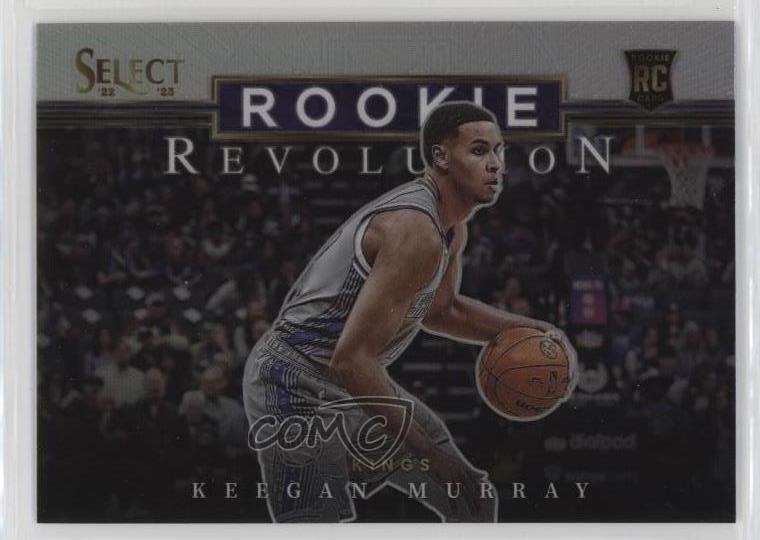 2022-23 Panini Select Rookie Revolution Silver Prizm Keegan Murray #5 1bg0