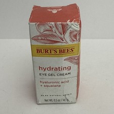 Burt's Bees Truly Glowing Eye Gel Cream/ Hydrating Eye Gel 0.5 fl oz