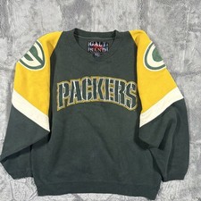 Vintage 1990s Galt Sand Green Bay Packers Crewneck Sweatshirt Size Large