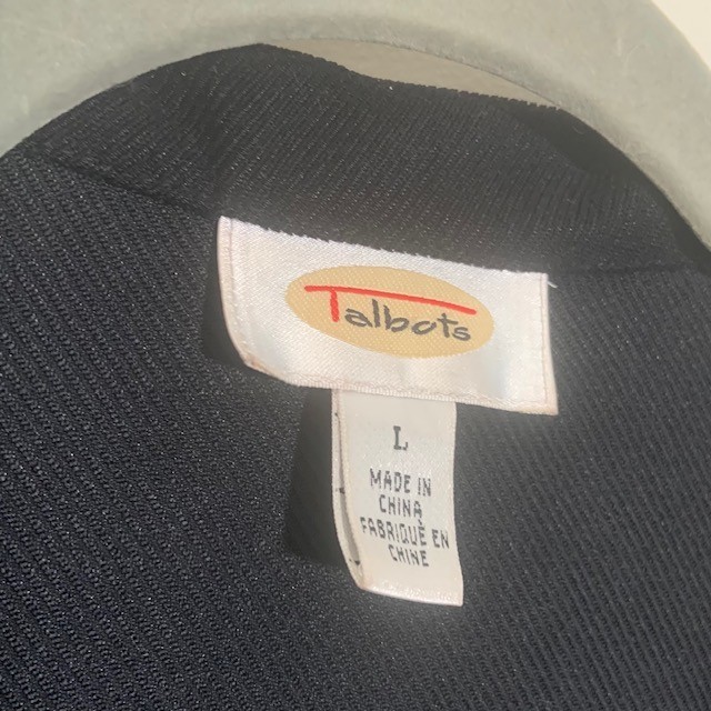 Talbots Heavyweight "Shacket" Button Up - Size La… - image 3