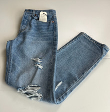 Levi's Premium Women Wedgie Straight Fit High Rise Jeans 27x30 Blue NWT