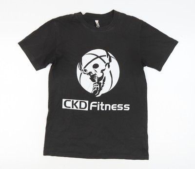 AS Colour Herren Fitness T-Shirt schwarz S Grafik Logo