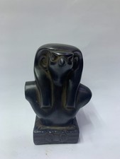 Ancient Egyptian Antique Horus Falcon Head Statue Sculpture Pharaonic Egyptian