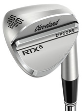 New Cleveland Golf RTX-6 Zipcore 60 /10 Tour Satin Wedge Mid Steel