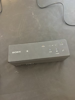 Sony SRS-X33 Portable Bluetooth Speaker NFC Hi-Res Audio Bass Black Tested Works