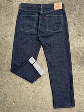 Levi s Vintage 501XX LVC 1966 35x32 Japan Selvedge Denim Jeans 66501-0101