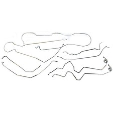 Brake Line Kit Complete Power 1981-87 K10 K1500 V1500 Long Bed Oe Steel 9pc