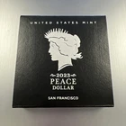 2023-S Peace Silver Dollar $1 - Proof / w/Box & COA / Beautiful! - No Reserve!
