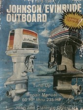 Johnson Evinrude Outboard 1973 -1987 Vol.4 Tune Up Repair Manual 60- 235 HP
