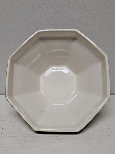 Vintage Haegar Pottery No. 834 Brown /Caramel Octagon Planter Bowl - Picture 5 of 7