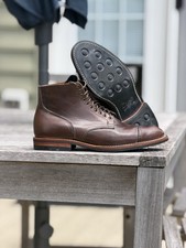 Viberg - 10 Eyelet - Olive Guidi - Service Bo...