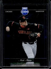 2023 Panini Elite Extra Edition Matt Shaw Aspirations Blue #/349 Cubs