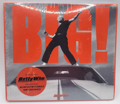 Betty Who - BIG! (CD) Album - BLOW OUT MY CANDLE SHE CAN DANCE NEW/SEALED