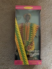 1996 Ghanaian Barbie Collector  s Edition Dolls of The World NIB NRFB 15303