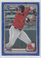 2020 Bowman Chrome Prospects Blue Refractor 129/150 Triston Casas #BCP-208 uk2