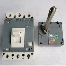 ABB S3N CIRCUIT BREAKER WITH ROTARY HANDLE. 30A, 400V.
