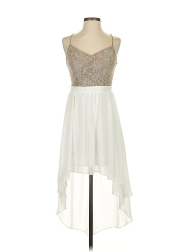 City Studio Women Ivory Cocktail Dress 5