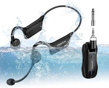 KIMAFUN Wireless Waterproof Microphone Fitness Headset Mic KM-GWP91  1 