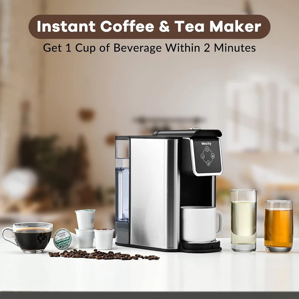 Compact 50 Oz Coffee Maker: K-Cup Compatible & Quick Brewing Tea Machine - Image 4 of 4