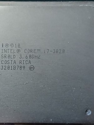 Intel Core I7-3820 3.6GHz
