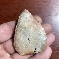 MLC s8236 2 1/4” Archaic Knife Blade Arrowhead Wisconsin Stone Artifact