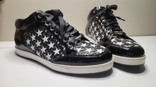 Jimmy Choo Star Print Patent Leather High-Top EU 37 US 6.5-7