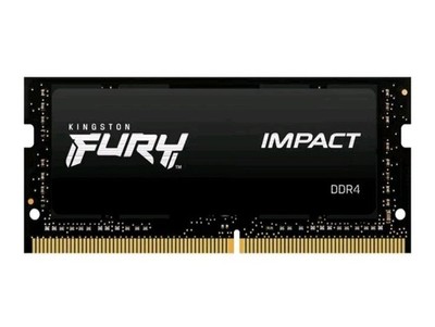 Kingston FURY Impact 8GB (1 x 8GB) PC4-25600 (DDR4-3200) SO-DIMM Memory - Black