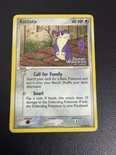 Pokémon TCG Rattata EX Team Rocket Returns 72 Reverse Holo Common LP